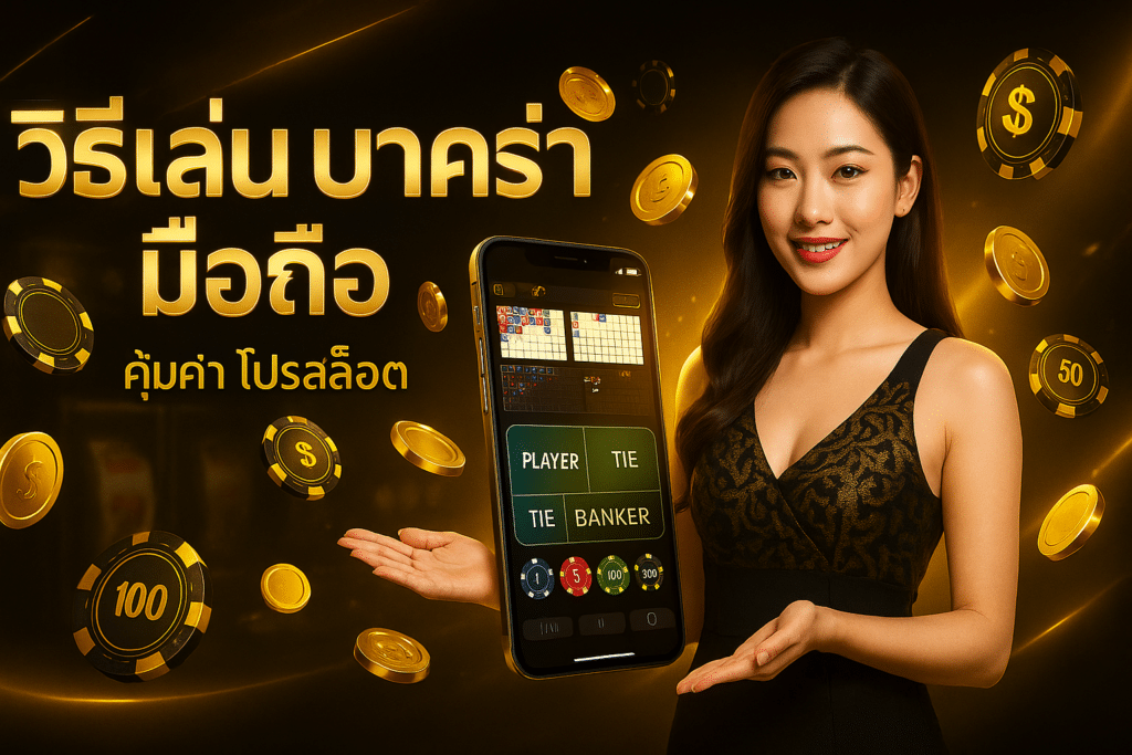 วิธีเล่น บาคาร่า มือถือ