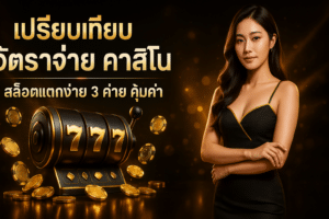 เปรียบเทียบ อัตราจ่าย คาสิโน