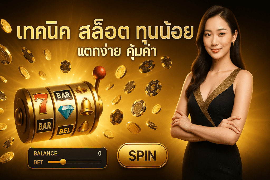 เทคนิค สล็อต ทุนน้อย