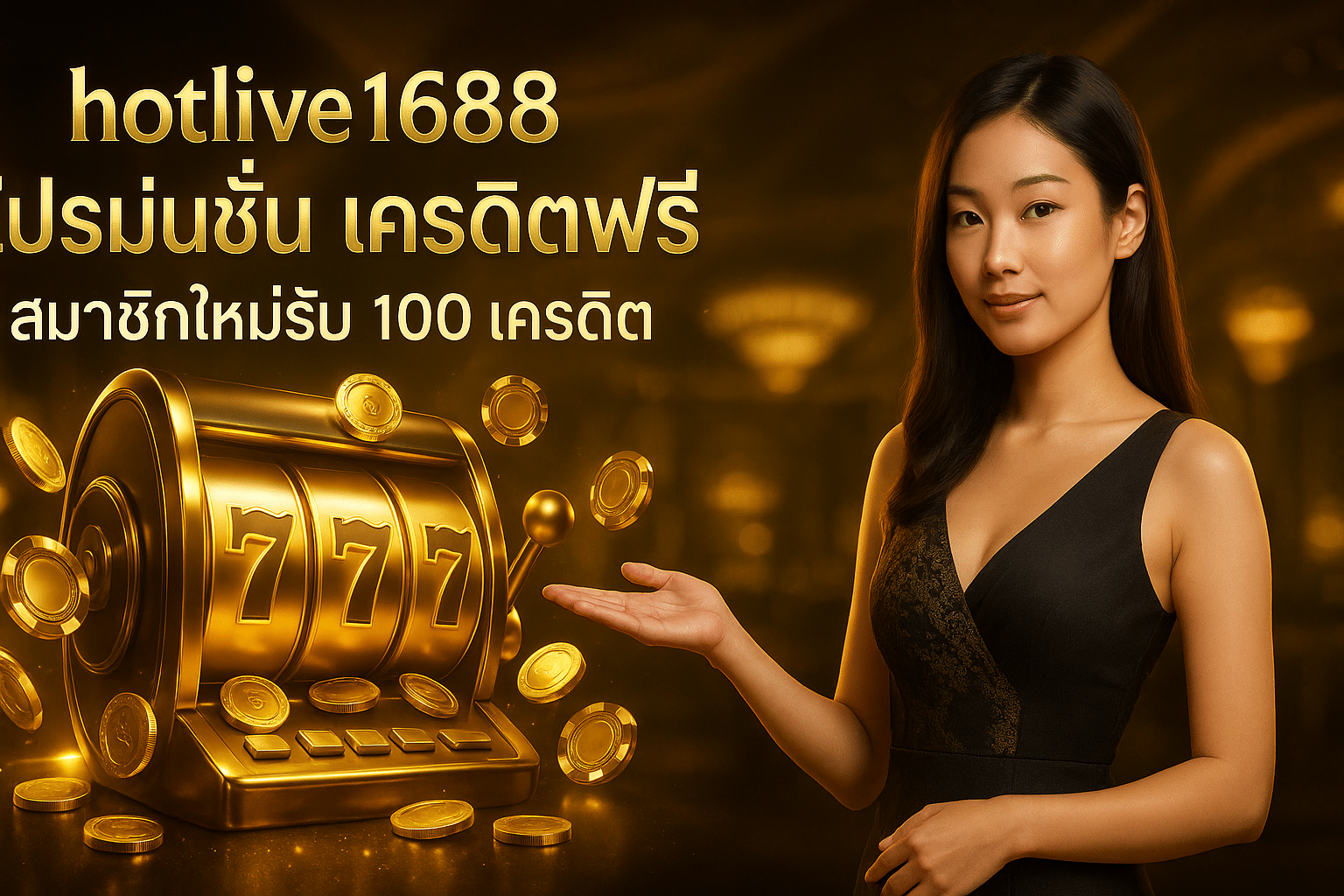 hotlive1688 โปรโมชั่น เครดิตฟรี